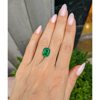 4.08 Ct. Emerald from Zambia Life Style