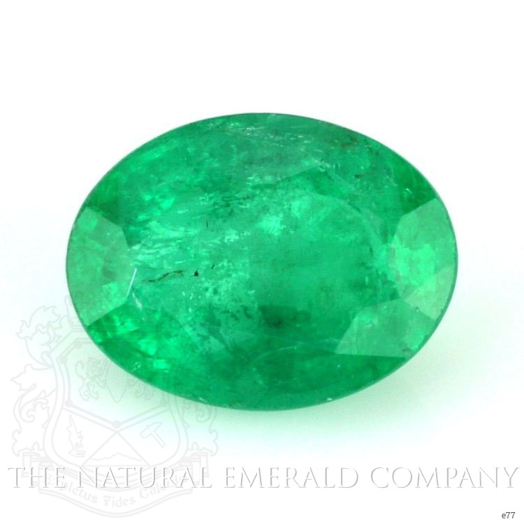 Emerald Ring 1.33 Ct. 18K White Gold