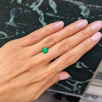 1.32 Ct. Emerald from Afghanistan Life Style