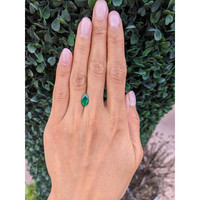 1.23 Ct. Emerald from Afghanistan Life Style