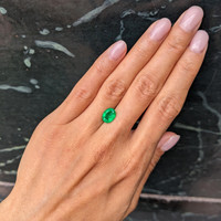 2.02 Ct. Emerald from Afghanistan Life Style