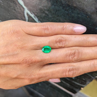 2.02 Ct. Emerald from Afghanistan Life Style