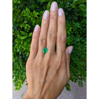 2.02 Ct. Emerald from Afghanistan Life Style