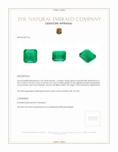 2.45 Ct. Emerald from Afghanistan Appraisal