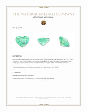 1.90 Ct. Emerald from Colombia Appraisal