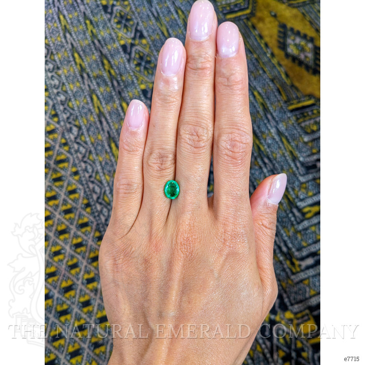 1.69 Ct. Cabochon Emerald from Afghanistan