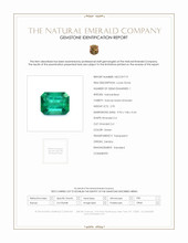 2.95 Ct. Emerald from Zambia Scan Report