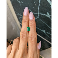 1.64 Ct. Emerald from Zambia Life Style
