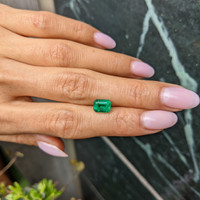 1.64 Ct. Emerald from Zambia Life Style