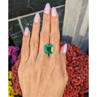 12.76 Ct. Emerald from Zambia Life Style