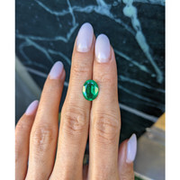 2.70 Ct. Emerald from Zambia Life Style
