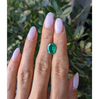 2.70 Ct. Emerald from Zambia Life Style