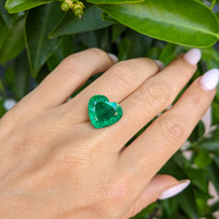 7.94 Ct. Emerald from Zambia Life Style