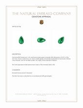 1.04 Ct. Cabochon Emerald from Pakistan Appraisal