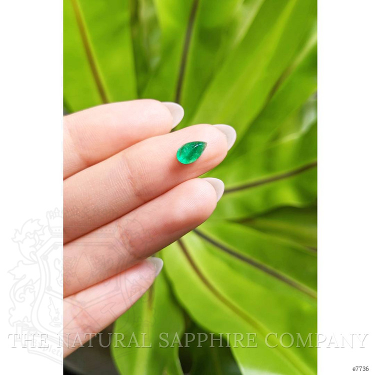 1.04 Ct. Cabochon Emerald from Pakistan