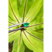 1.04 Ct. Cabochon Emerald from Pakistan Life Style