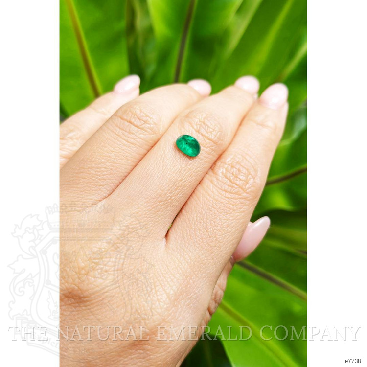 1.06 Ct. Cabochon Emerald from Pakistan