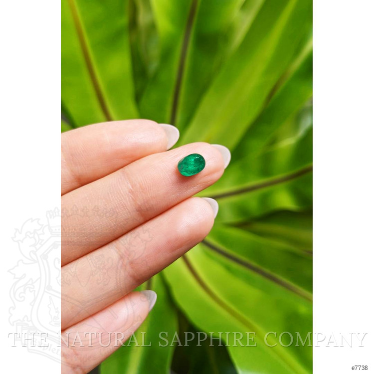 1.06 Ct. Cabochon Emerald from Pakistan