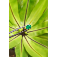 1.16 Ct. Cabochon Emerald from Pakistan Life Style