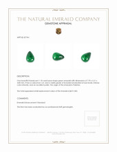 1.18 Ct. Cabochon Emerald from Pakistan Appraisal