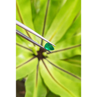 1.18 Ct. Cabochon Emerald from Pakistan Life Style