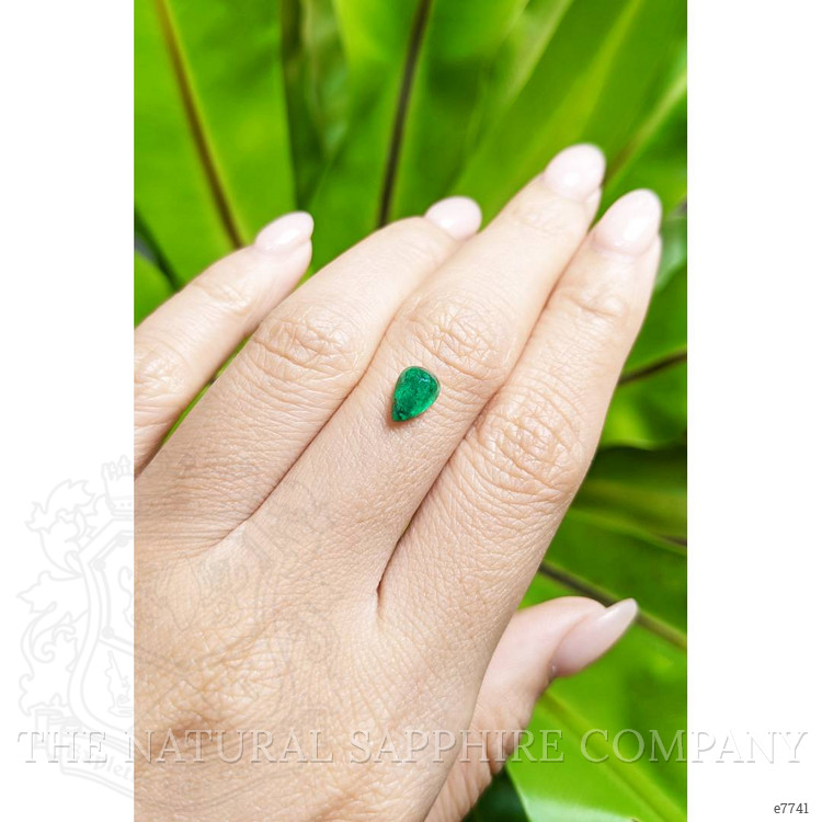 1.18 Ct. Cabochon Emerald from Pakistan