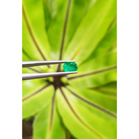 1.11 Ct. Cabochon Emerald from Pakistan Life Style