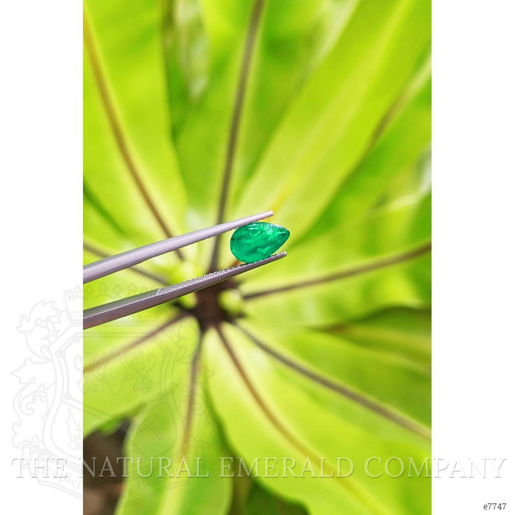 1.28 Ct. Cabochon Emerald from Pakistan