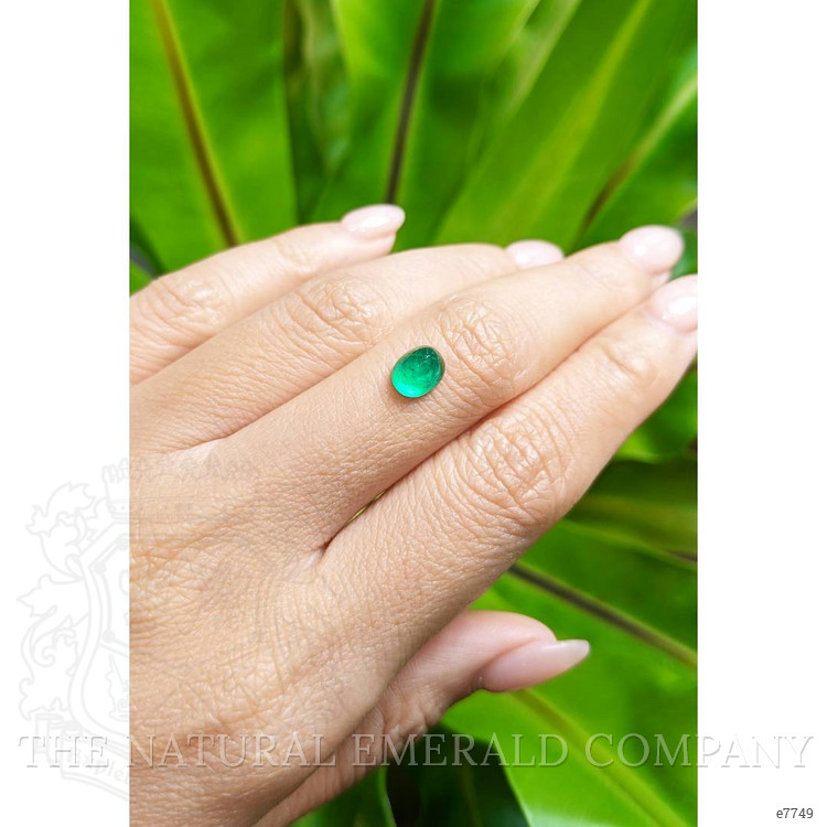 1.46 Ct. Cabochon Emerald from Pakistan