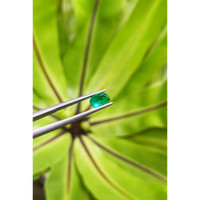 1.11 Ct. Cabochon Emerald from Pakistan Life Style