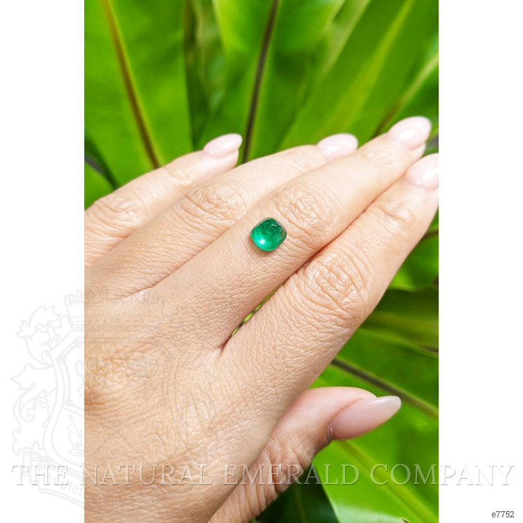 1.47 Ct. Cabochon Emerald from Pakistan