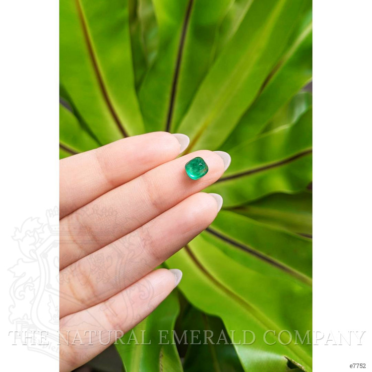 1.47 Ct. Cabochon Emerald from Pakistan