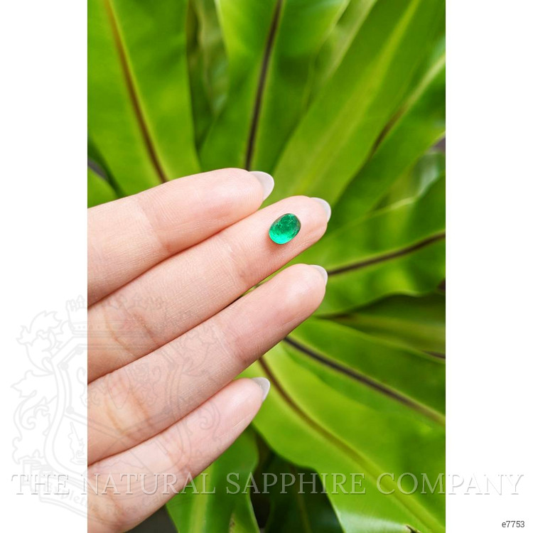 1.39 Ct. Cabochon Emerald from Pakistan