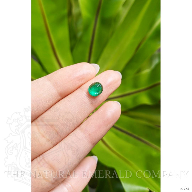 1.32 Ct. Cabochon Emerald from Pakistan