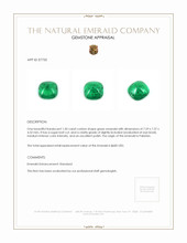 1.50 Ct. Cabochon Emerald from Pakistan Appraisal