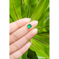1.50 Ct. Cabochon Emerald from Pakistan Life Style