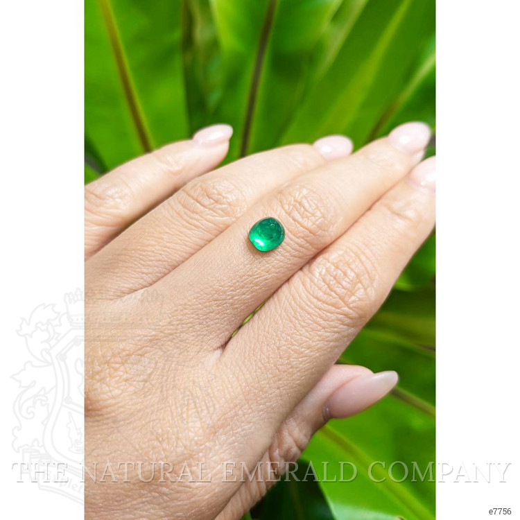 1.56 Ct. Cabochon Emerald from Pakistan