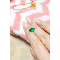 2.11 Ct. Cabochon Emerald from Pakistan Life Style