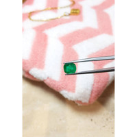 1.78 Ct. Cabochon Emerald from Pakistan Life Style