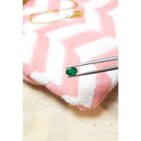1.96 Ct. Cabochon Emerald from Pakistan Life Style