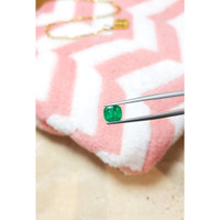 1.72 Ct. Cabochon Emerald from Pakistan Life Style