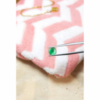 1.71 Ct. Cabochon Emerald from Pakistan Life Style