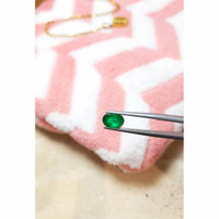 1.83 Ct. Cabochon Emerald from Pakistan Life Style