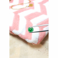 1.90 Ct. Cabochon Emerald from Pakistan Life Style