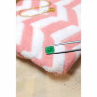 2.05 Ct. Cabochon Emerald from Pakistan Life Style