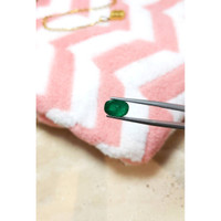 2.05 Ct. Cabochon Emerald from Pakistan Life Style