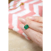1.66 Ct. Emerald from Zambia Life Style