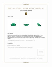 2.59 Ct. Emerald from Zambia Appraisal