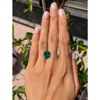 4.18 Ct. Emerald from Colombia Life Style