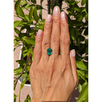 4.19 Ct. Emerald from Colombia Life Style